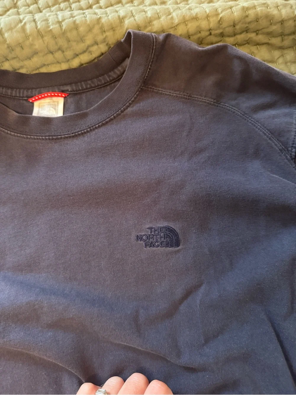 The North Face Long Sleeve Crew Shirt - Dark Blue